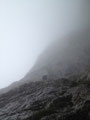am Stand nach der 5. Seillänge, hier stößt man wieder auf die Originalroute