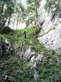 beim Abstieg
