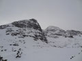 Blick zum Widerlechnerstein und dem SO-Grat des Warschenecks