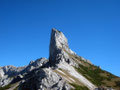 der kleine Festlbeilstein mit seiner steilen und glatten Nordwand