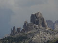 Blick zu den Cinque Torri