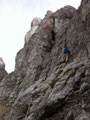 2. Sl, Querung nach links (noch weiter links)
