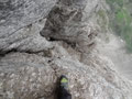 Blick zum Kamin in der 4. Sl