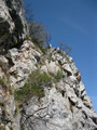 Blick zum Ausstieg