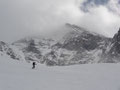 der Gipfel der Rötspitze zeigt sich doch noch