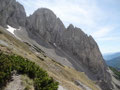Kl. Winkelkogel links, Schartenspitze rechts