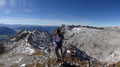 Blick zu Schönegg (links) und Breithorn 