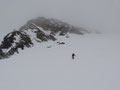 Anstieg zum NO-Grat der Rötspitze