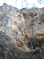 Der Danglweg in Bildmitte