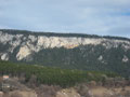 Die Hochfallwand in Bildmitte