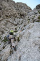 in der 1. Seillänge