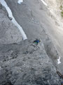 5. Seillänge an der Kante