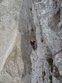 4. Seillänge, zum Stand an der Kante
