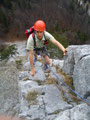 4. Seillänge am Grat