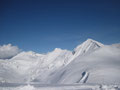 Blick von der Hagener Hütte zum Greilkopf (rechts vorne) und zum Großen Woisgenkopf (2710m)