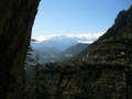 Blick vom Weningerturm zum Schneeberg