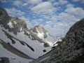 die Klinserschlucht, im Hintergrund der Temlberg