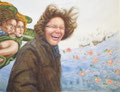 Wind of Change, 2012, 50x66 (49x62), Farbstift + Aquarell / Aquarellpapier
