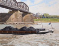 Haus-Knipp-Brücke, 2006, 40x50cm