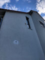 Sperchtloch an der Fassade