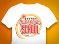 Summer School Retro Shirt Design für die Hochschule Bremen