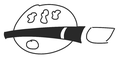 Logo de pintura: borrador 2