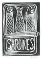 Sardines sur papier
