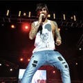 Melendi de PACO VARELA en la gira 10º aniversario. Septiembre 2014.