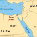 Le canal de Suez