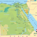 Ägypten Übersichtskarte
