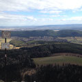 Ausstieg vom Ganghofersteig mit Panoramasicht