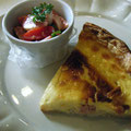 Cafe限定Menu キッシュロレーヌ