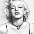 Marilyn Monroe | Copyrights © ART GOD & LOVE INC - Drawing by Dayron Villaverde - 339002