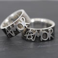 AMOR Ringe. Ausgefallene und alles andere als klassische Eheringe ;) 