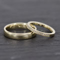 Hochzeitsringe Gelbgold mit Memoirering