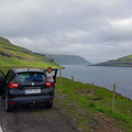 Two days later, an old captain of a fishtrawler, who visited us every day in the harbour of Klaksvik, offered us his car to see the other islands :-)