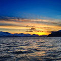 Polar night - the sun won't reapear for aprox. two month.