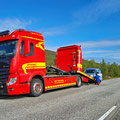 ...for help. With the insurance every body has, the transport to the closest garage (70km) costs only 40 Euros.