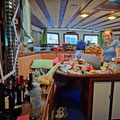 The next day we spent with sorting all the new food for the next half year.