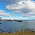 Old harbour of Keflavik, from where we made several trips inland