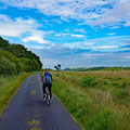 Cycling further northeast to reach an old church