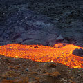 Some locals even brought  sausages and marshmallows to grill over the lava...