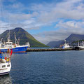 Klaksvik, best protected harbour on the whole Faroe