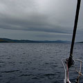 Entering the difficult sound of Islay with tides and eddies up to 5 knots