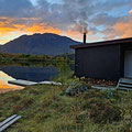 Beautiful place with a great view out of the sauna.