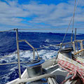 Wind and waves on the way to Porto Santo