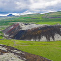 View to the  neighboring volcano