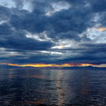 Nice colours above the glaciers