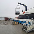 Not only people are transported, but also food, building material, cars and...