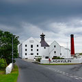 Arriving at Lagavulin distillery